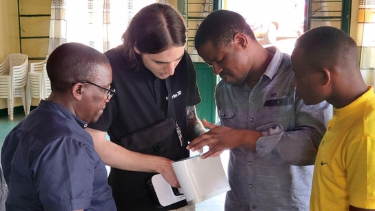 Leo training in Rwanda